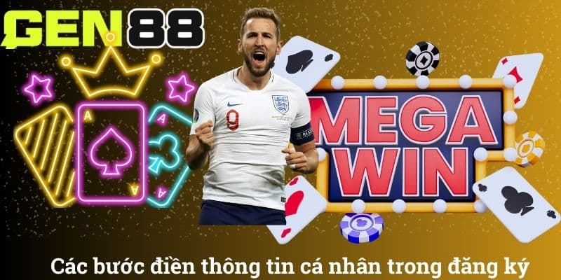 Các bước điền thông tin cá nhân trong đăng ký