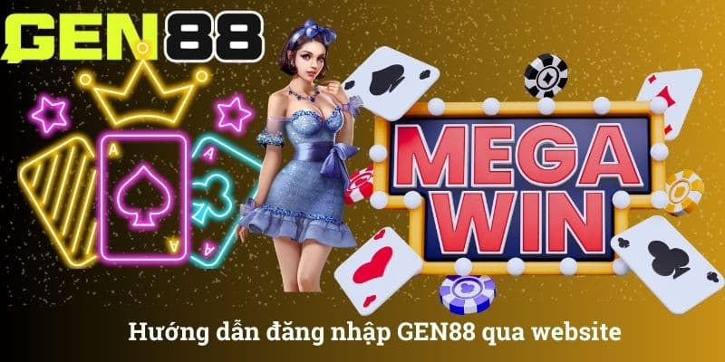 Hướng dẫn đăng nhập GEN88 qua website